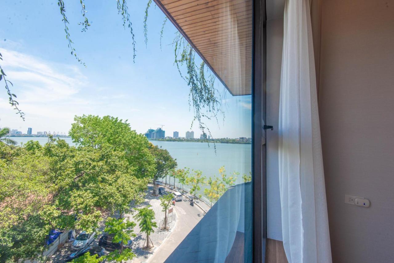 Sunny Moon West Lake Apartment Hanoi Værelse billede