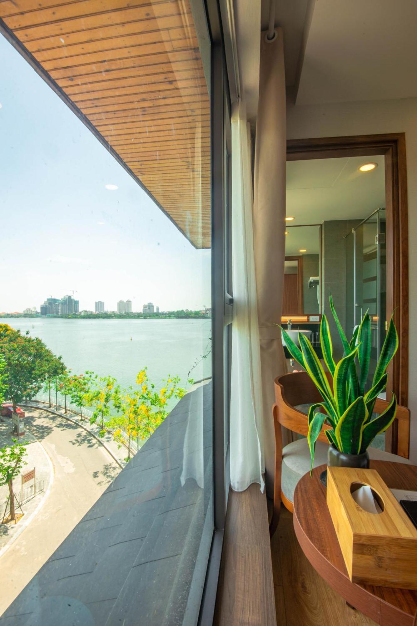 Sunny Moon West Lake Apartment Hanoi Værelse billede