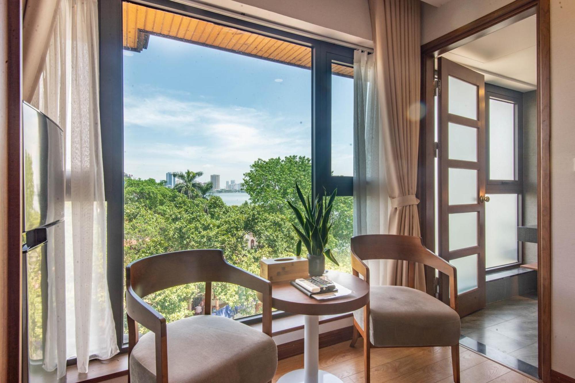 Sunny Moon West Lake Apartment Hanoi Værelse billede